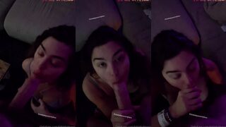 Watch kittiebabyxxx get down and dirty with a massive cock and take a cum facial