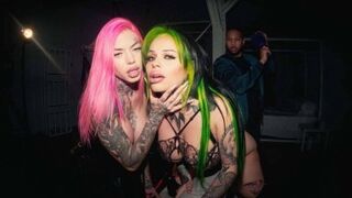 Chantal Danielle and Xwife Karen get their BBCs stuffed in a hot 3some