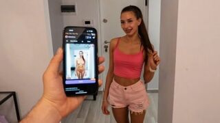 Laura Quest trades her Wi Fi for her neighbor's pleasure in a hot roleplay