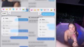 Lujopaisa gets pounded hard in a hotel balcony