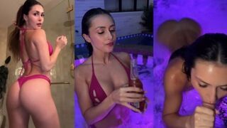 Caryn Beaumont gets a Spa Date with a hot facial in public POV