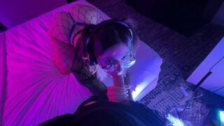 Ellie Nova takes on Van Wylde in a hardcore POV ride