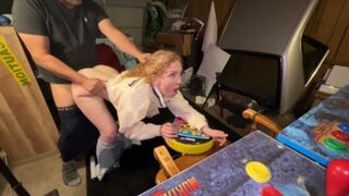 Full metal Ifrit's Anal Bad Girl Surprise: POV Hard & Rough Sex in Bikini