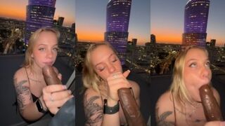 Kendra Jo gets her mouth filled with BBC POV and takes a cumshot