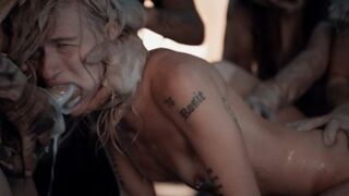 Emma Rosie gets her tight ass drilled by a monster cock while giving a call to the nurse