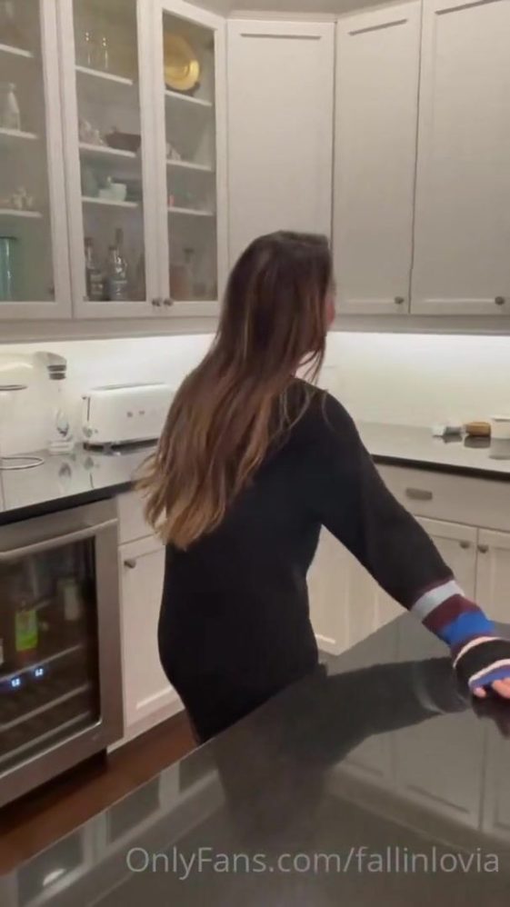 Eva Lovia Nude Kitchen Blowjob Onlyfans Video Leaked Only Leaks