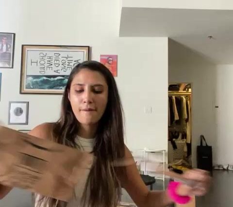 Gianna Dior Showing Her New Toys and Dresses in Live Onlyfans Video