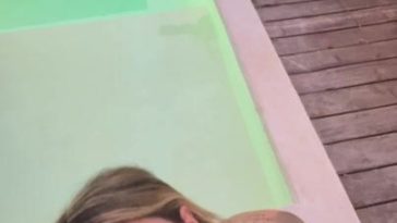 Tamitsunami Sucking a Cock till Gets Cum Covered Near the Pool Onlyfans Video