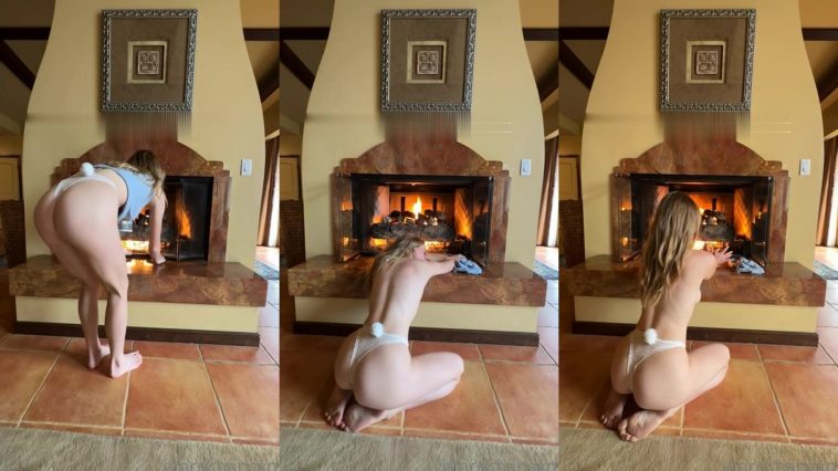 Grace Charis Nude Fireplace PPV Video Leaked