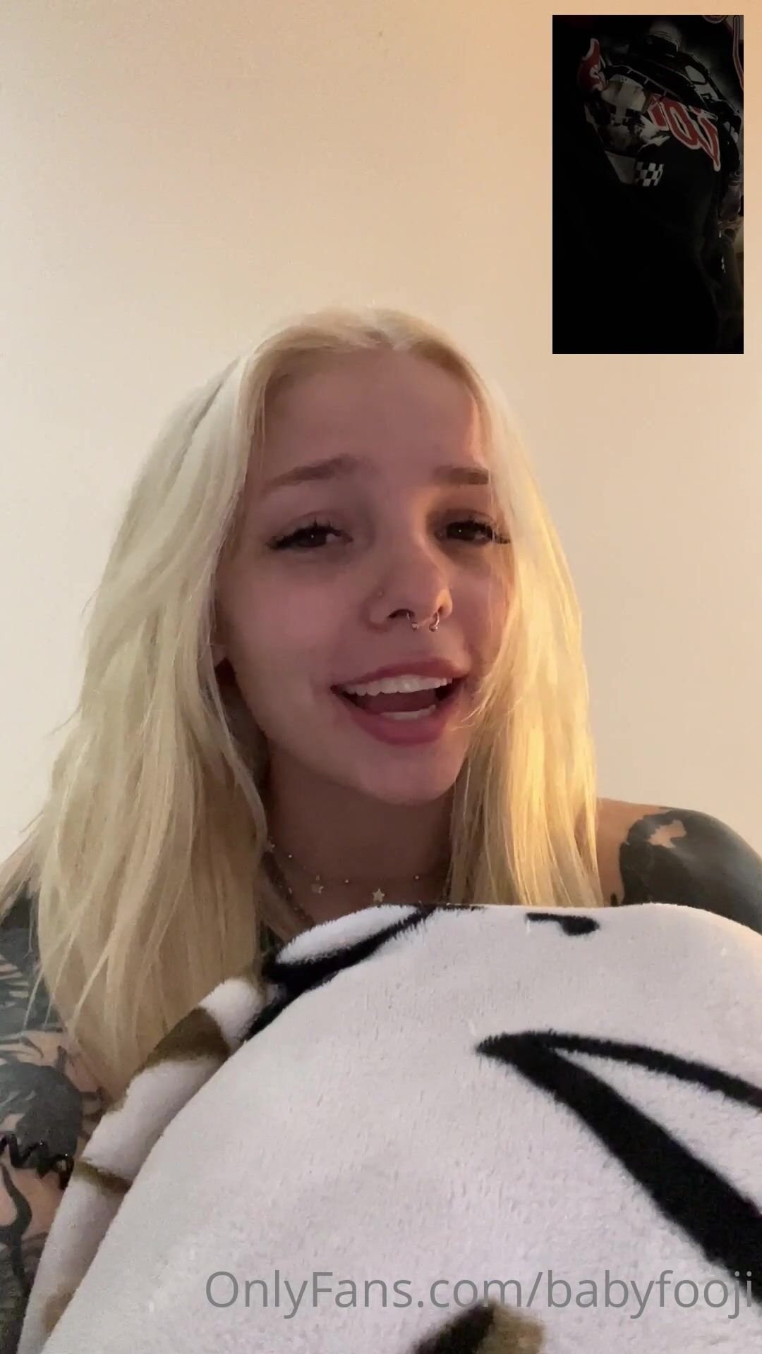 Babyfooji Touching Juicy Tits And Fingering Wet Pussy On Facetime Onlyfans Video