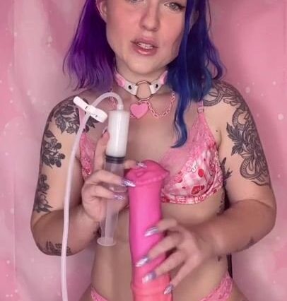 FreakSlutSage Riding King Size Big Dildo