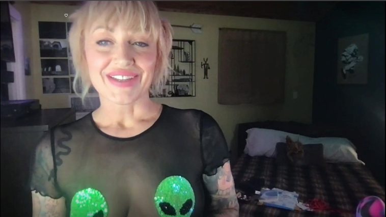 Griffon Ramsey Exposed Her Tits And Teasing Booty In Seethrough Leaked Stream Video