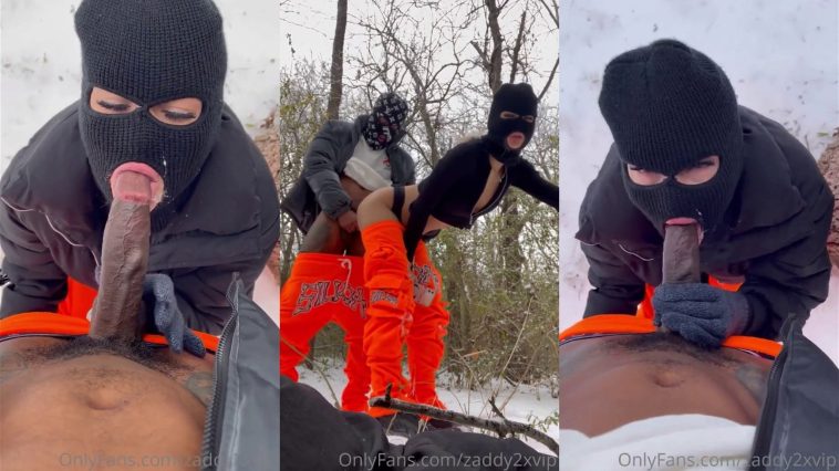 Hannahmakala Outdoor Winter Sextape Wearing Ski Mask Onlyfans leaked