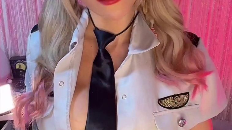 Katyuska Moonfox As A Policewomen Squeezing Tits While Sucking Dildo And Rides It Onlyfans Video