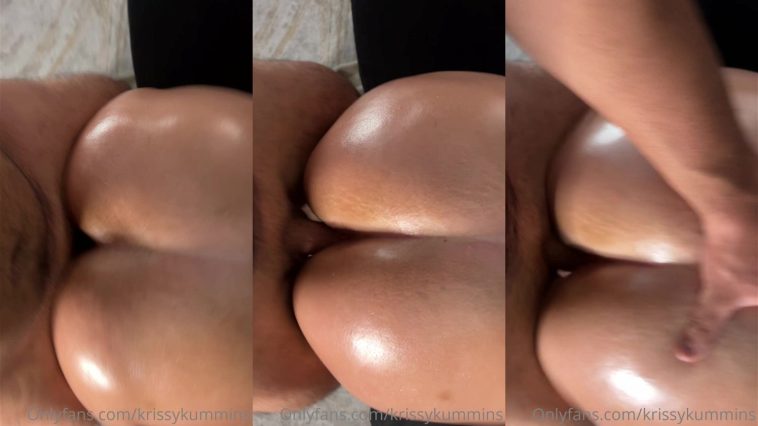 Krissykummins ONLYFANS LEAK Getting Spanked By Her Boyfriend Till Shes Satisfied