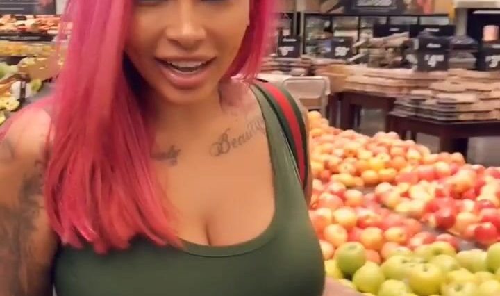 SeeBrittanya Nude Teasing And Masturbating In The Super Market Onlyfans Video