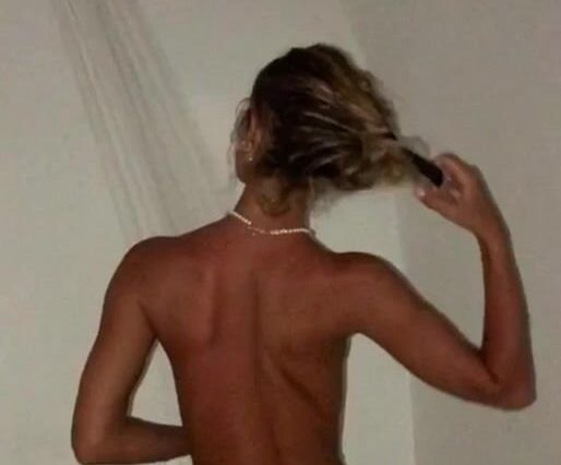 Sierra Skye Young Babe Filming herself Getting Naked Shower Onlyfans Video