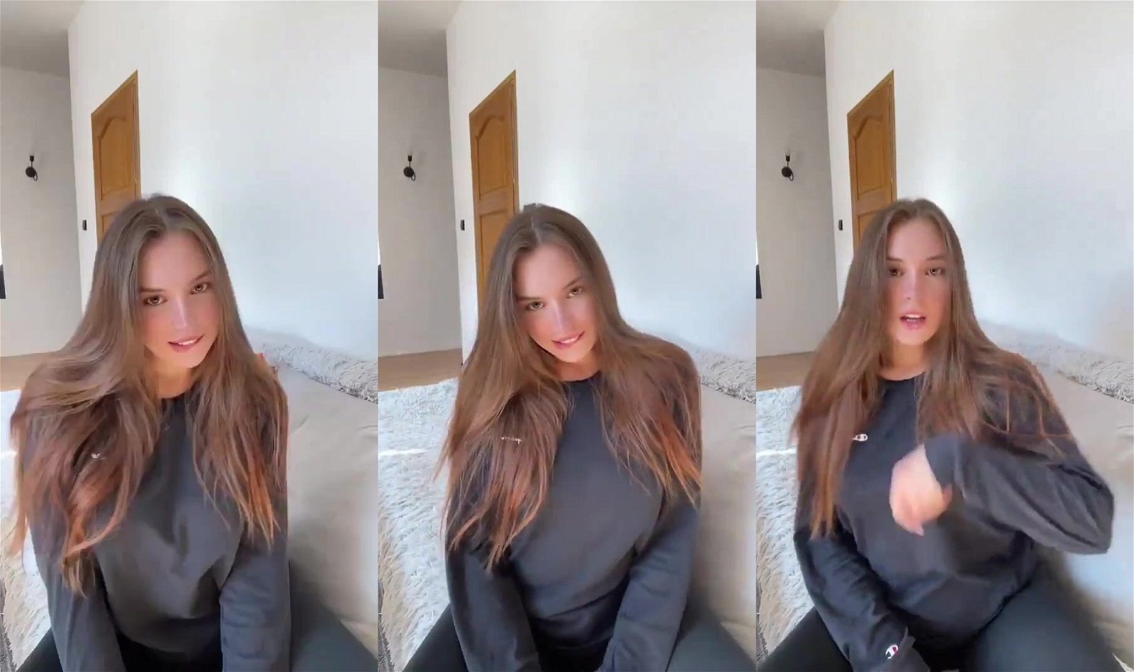 TikTok Model Exposing Tits In Sexy Transition Video