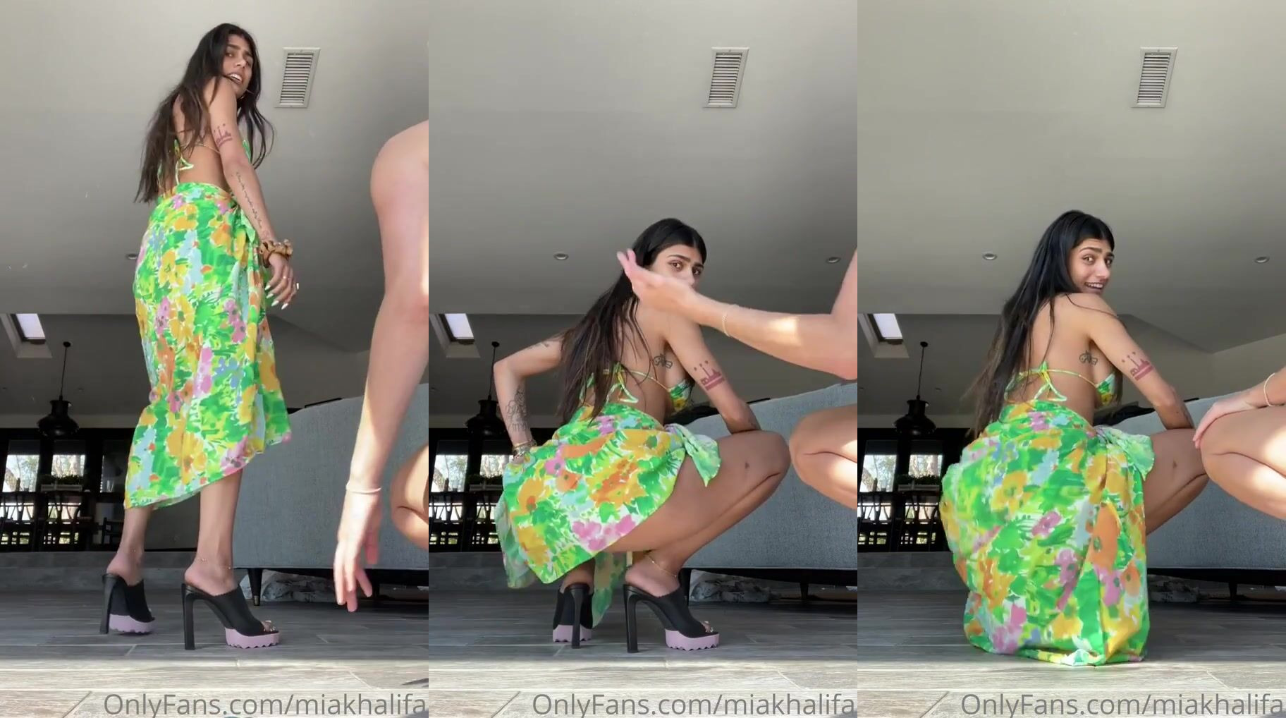 Mia Khalifa Ass Twerking Training With BFF OnlyFans Video