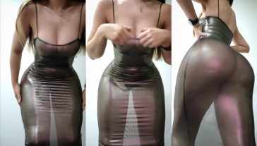 Stephjc Shows Busty Ass In Seethrough Teasing OnlyFans Video